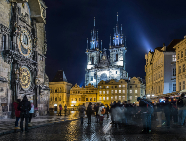 Prague nocturne