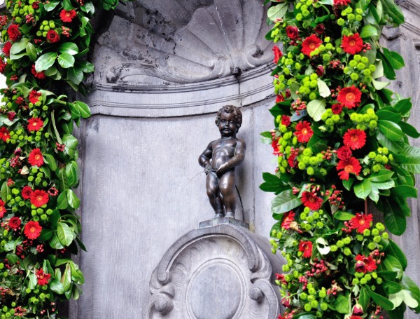 LA fontaine du Mannneken-Pis