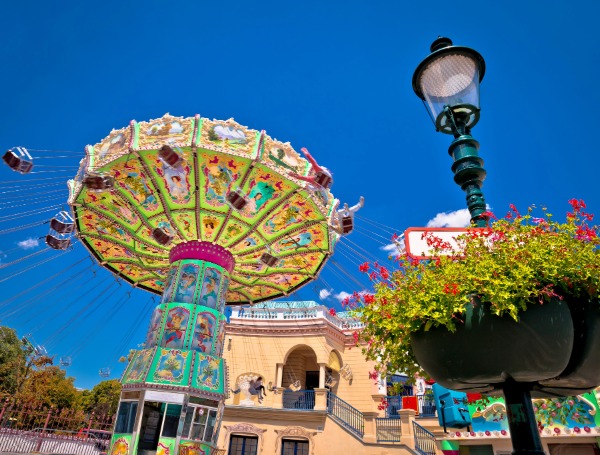 Le parc Prater de Vienne