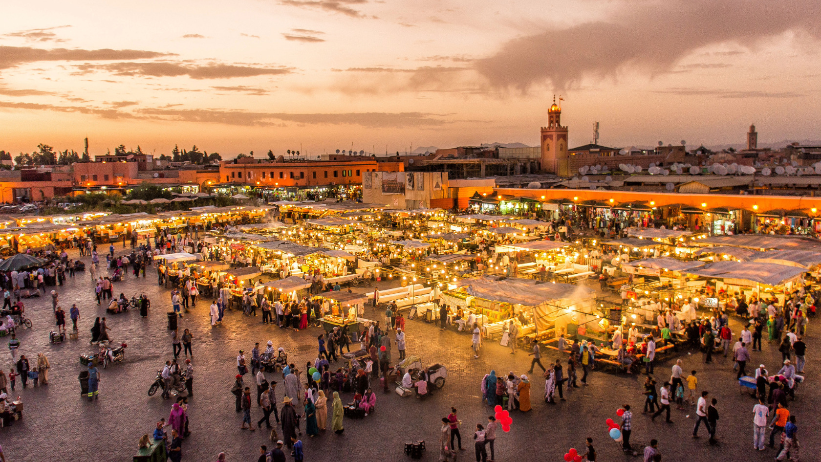 Place Jemaa el fna à Marrakech