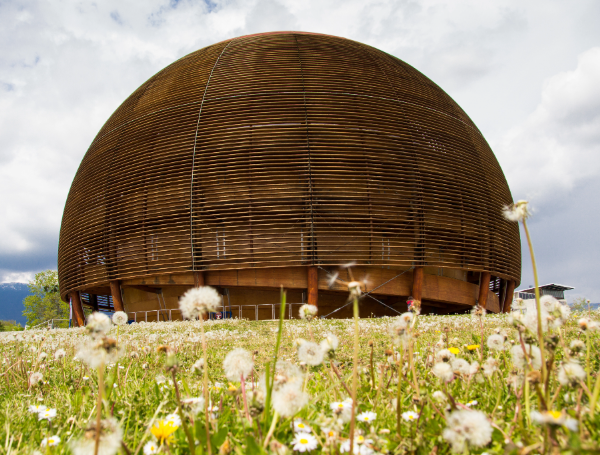 Bâtiment du CERN à Genève, en Suisse