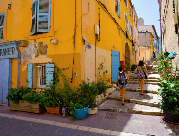 Le quartier du panier, Marseille