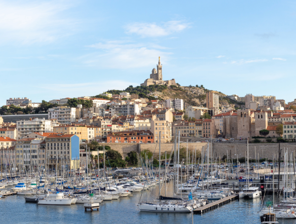 Panorama du Vieux-Port de Marseille